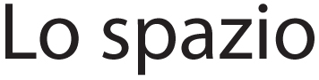 spazio